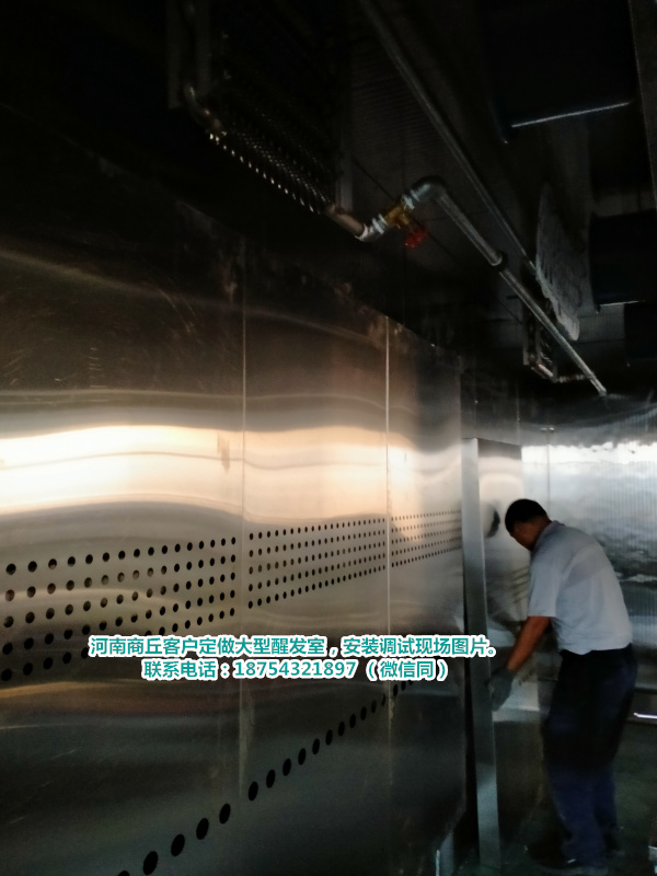 【乘势，冲刺】大型面食醒房生产安装案列，智能醒房安装，大型面食醒发房，上海市黄浦区。